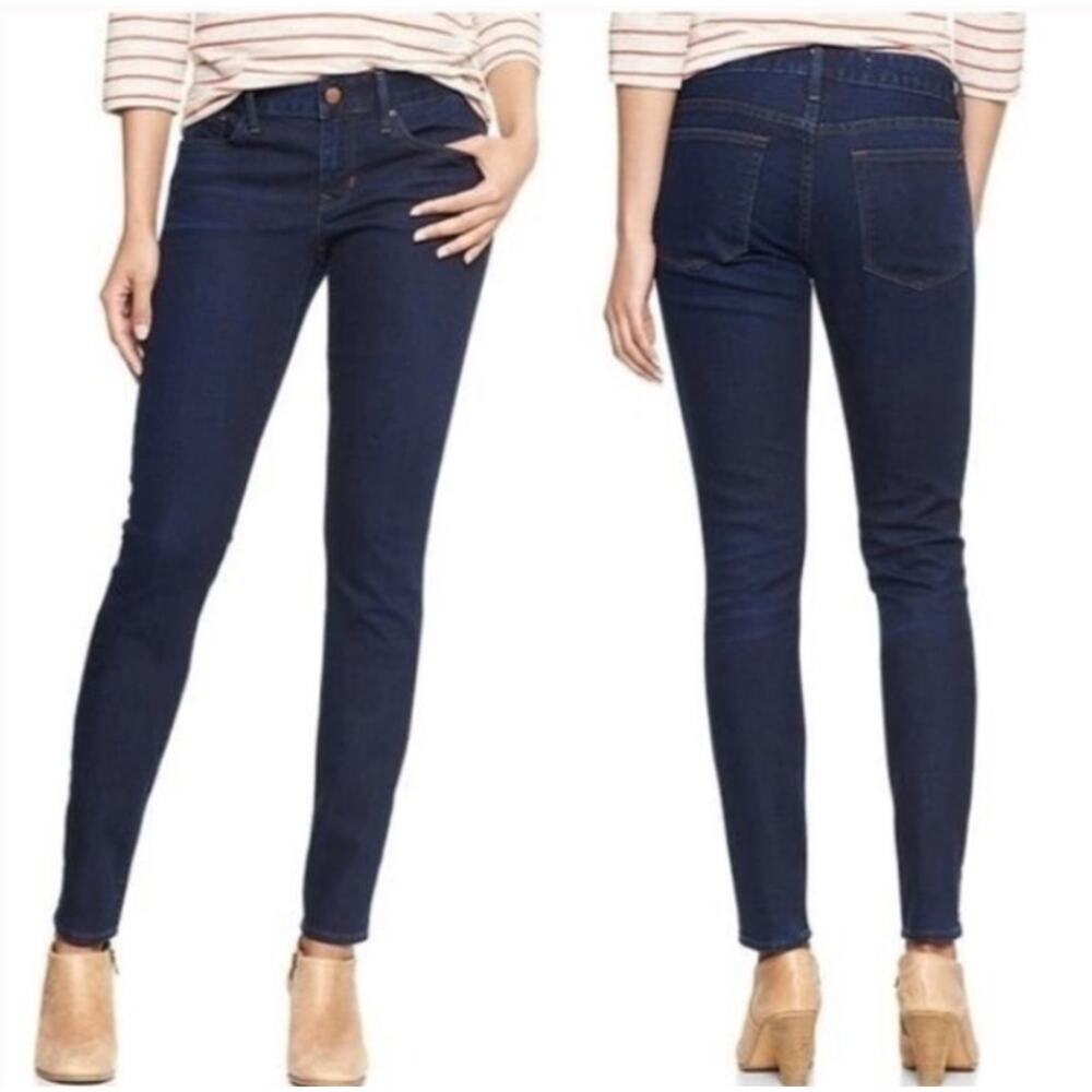 GAP Always Skinny Dark Wash Jeans Size 27 Short